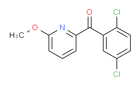 CAS No. 1187168-04-2, (2,5-Dichlorophenyl)(6-methoxypyridin-2-yl)methanone