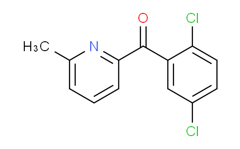 CAS No. 1187165-91-8, (2,5-Dichlorophenyl)(6-methylpyridin-2-yl)methanone