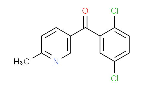 CAS No. 1187169-38-5, (2,5-Dichlorophenyl)(6-methylpyridin-3-yl)methanone