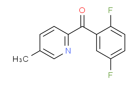 1187164-75-5 | (2,5-Difluorophenyl)(5-methylpyridin-2-yl)methanone