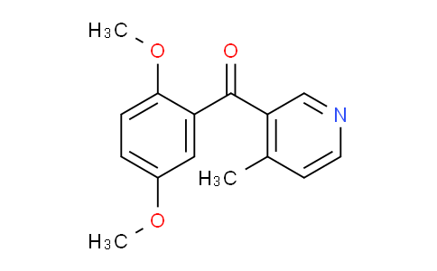 CAS No. 1187164-24-4, (2,5-Dimethoxyphenyl)(4-methylpyridin-3-yl)methanone