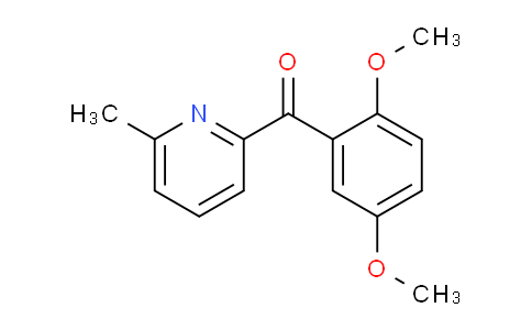 CAS No. 1187165-96-3, (2,5-Dimethoxyphenyl)(6-methylpyridin-2-yl)methanone