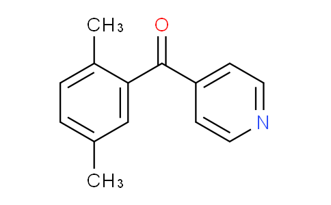 CAS No. 776998-40-4, (2,5-Dimethylphenyl)(pyridin-4-yl)methanone