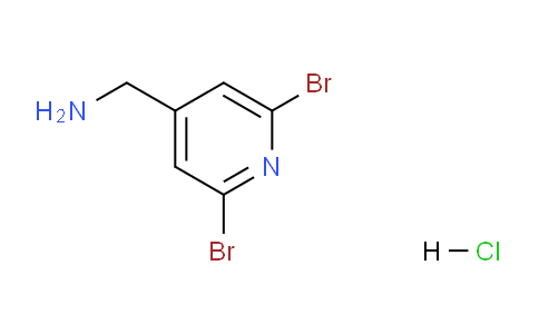 CAS No. 1956341-88-0, (2,6-Dibromopyridin-4-yl)methanamine hydrochloride