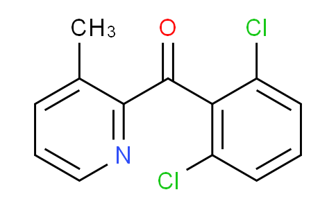 CAS No. 1187166-05-7, (2,6-Dichlorophenyl)(3-methylpyridin-2-yl)methanone