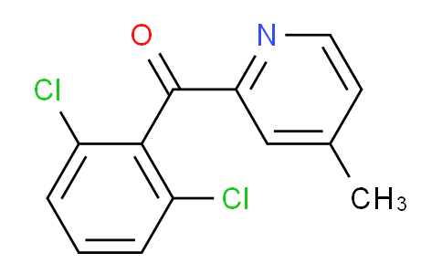 CAS No. 1187165-49-6, (2,6-Dichlorophenyl)(4-methylpyridin-2-yl)methanone
