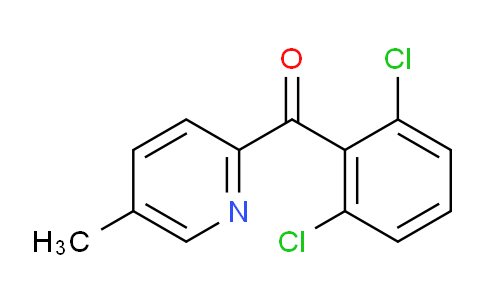 CAS No. 1187163-62-7, (2,6-Dichlorophenyl)(5-methylpyridin-2-yl)methanone
