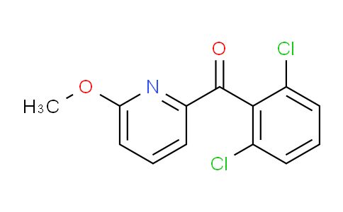 CAS No. 1187166-60-4, (2,6-Dichlorophenyl)(6-methoxypyridin-2-yl)methanone