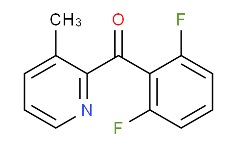 CAS No. 1187165-68-9, (2,6-Difluorophenyl)(3-methylpyridin-2-yl)methanone