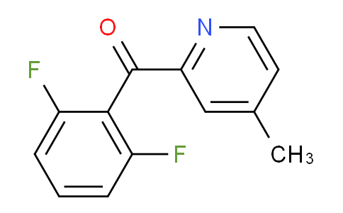 CAS No. 1187170-46-2, (2,6-Difluorophenyl)(4-methylpyridin-2-yl)methanone
