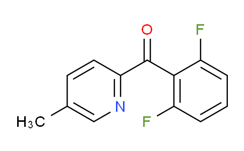 CAS No. 1187164-66-4, (2,6-Difluorophenyl)(5-methylpyridin-2-yl)methanone