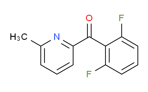 CAS No. 1187170-58-6, (2,6-Difluorophenyl)(6-methylpyridin-2-yl)methanone