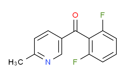 CAS No. 1187171-14-7, (2,6-Difluorophenyl)(6-methylpyridin-3-yl)methanone