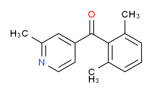 CAS No. 1187167-71-0, (2,6-Dimethylphenyl)(2-methylpyridin-4-yl)methanone