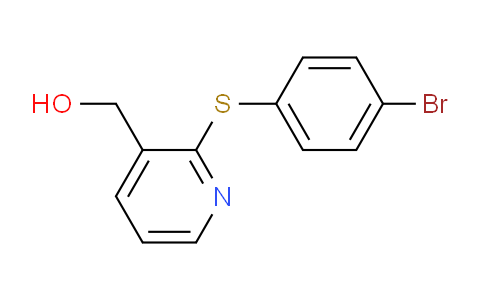 CAS No. 338982-33-5, (2-((4-Bromophenyl)thio)pyridin-3-yl)methanol