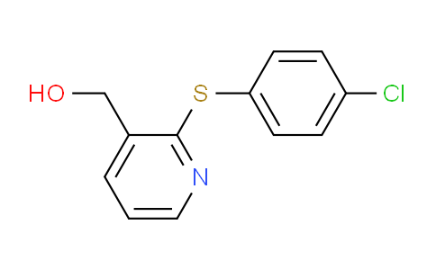 CAS No. 51723-83-2, (2-((4-Chlorophenyl)thio)pyridin-3-yl)methanol