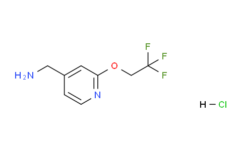 CAS No. 2044704-69-8, (2-(2,2,2-Trifluoroethoxy)pyridin-4-yl)methanamine hydrochloride