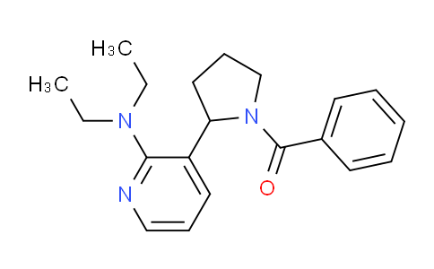 MC650729 | 1352484-71-9 | (2-(2-(Diethylamino)pyridin-3-yl)pyrrolidin-1-yl)(phenyl)methanone