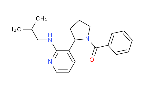CAS No. 1352525-12-2, (2-(2-(Isobutylamino)pyridin-3-yl)pyrrolidin-1-yl)(phenyl)methanone