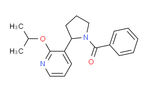 CAS No. 1352493-31-2, (2-(2-Isopropoxypyridin-3-yl)pyrrolidin-1-yl)(phenyl)methanone