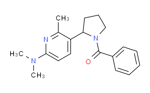 CAS No. 1352523-84-2, (2-(6-(Dimethylamino)-2-methylpyridin-3-yl)pyrrolidin-1-yl)(phenyl)methanone