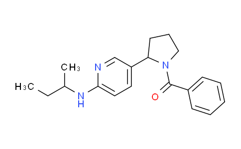 CAS No. 1352514-57-8, (2-(6-(sec-Butylamino)pyridin-3-yl)pyrrolidin-1-yl)(phenyl)methanone