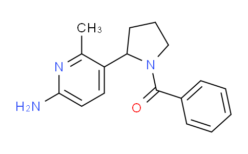 CAS No. 1352522-09-8, (2-(6-Amino-2-methylpyridin-3-yl)pyrrolidin-1-yl)(phenyl)methanone