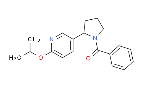 CAS No. 1352509-71-7, (2-(6-Isopropoxypyridin-3-yl)pyrrolidin-1-yl)(phenyl)methanone