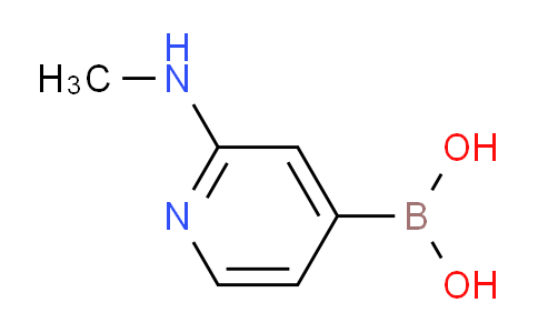 CAS No. 1214879-88-5, (2-(Methylamino)pyridin-4-yl)boronic acid