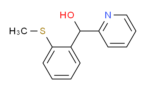 CAS No. 1443343-73-4, (2-(Methylthio)phenyl)(pyridin-2-yl)methanol