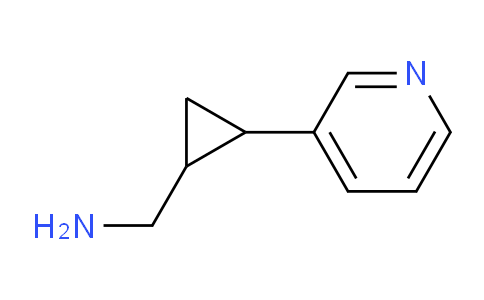 CAS No. 1226292-37-0, (2-(Pyridin-3-yl)cyclopropyl)methanamine