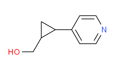 CAS No. 484654-35-5, (2-(Pyridin-4-yl)cyclopropyl)methanol