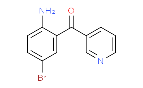 CAS No. 105192-40-3, (2-Amino-5-bromophenyl)(pyridin-3-yl)methanone