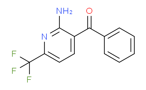 CAS No. 1447962-34-6, (2-Amino-6-(trifluoromethyl)pyridin-3-yl)(phenyl)methanone