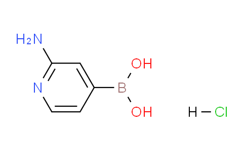 CAS No. 2304633-95-0, (2-Aminopyridin-4-yl)boronic acid hydrochloride