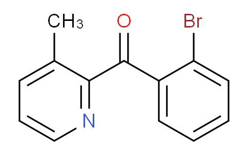 CAS No. 1187167-16-3, (2-Bromophenyl)(3-methylpyridin-2-yl)methanone