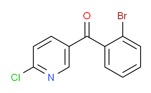 CAS No. 858035-60-6, (2-Bromophenyl)(6-chloropyridin-3-yl)methanone