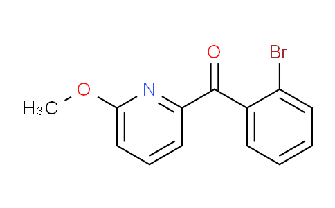 CAS No. 1187167-13-0, (2-Bromophenyl)(6-methoxypyridin-2-yl)methanone