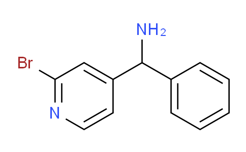 CAS No. 1624262-06-1, (2-Bromopyridin-4-yl)(phenyl)methanamine