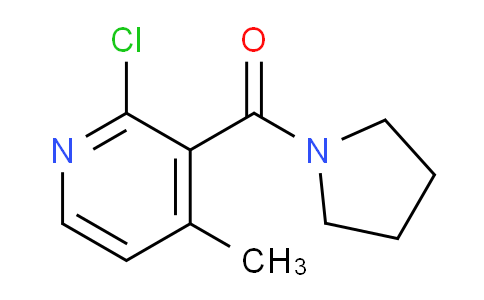 CAS No. 1706465-18-0, (2-Chloro-4-methylpyridin-3-yl)(pyrrolidin-1-yl)methanone