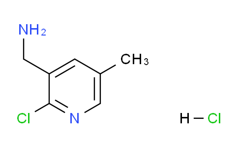 CAS No. 1432754-65-8, (2-Chloro-5-methylpyridin-3-yl)methanamine hydrochloride