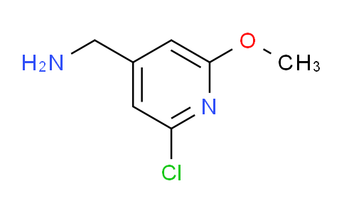 CAS No. 1256788-06-3, (2-Chloro-6-methoxypyridin-4-yl)methanamine