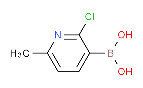 CAS No. 536693-95-5, (2-Chloro-6-methylpyridin-3-yl)boronic acid