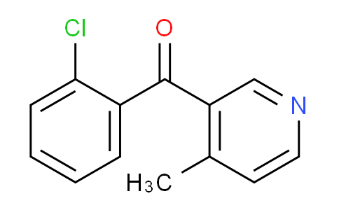 CAS No. 1187168-67-7, (2-Chlorophenyl)(4-methylpyridin-3-yl)methanone