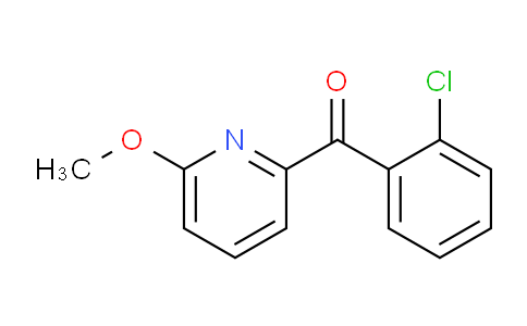 CAS No. 1187164-93-7, (2-Chlorophenyl)(6-methoxypyridin-2-yl)methanone