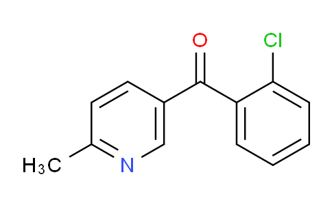 CAS No. 1187170-06-4, (2-Chlorophenyl)(6-methylpyridin-3-yl)methanone