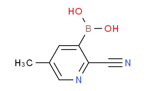 CAS No. 2304633-79-0, (2-Cyano-5-methylpyridin-3-yl)boronic acid