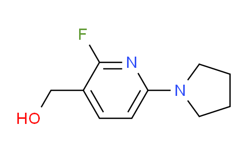 CAS No. 1228666-05-4, (2-Fluoro-6-(pyrrolidin-1-yl)pyridin-3-yl)methanol
