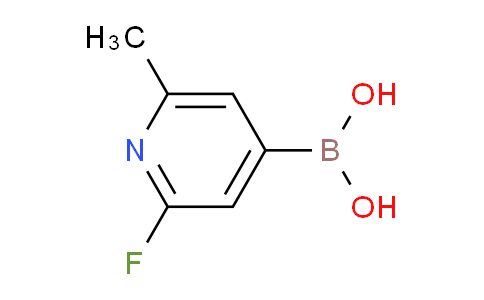 CAS No. 1310404-78-4, (2-Fluoro-6-methylpyridin-4-yl)boronic acid