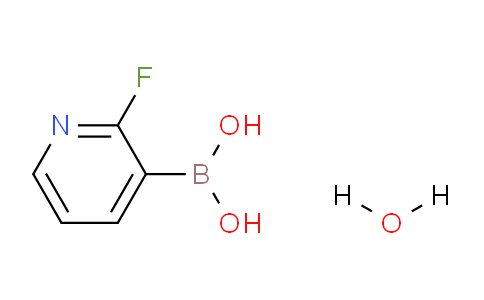 CAS No. 1264133-80-3, (2-Fluoropyridin-3-yl)boronic acid hydrate